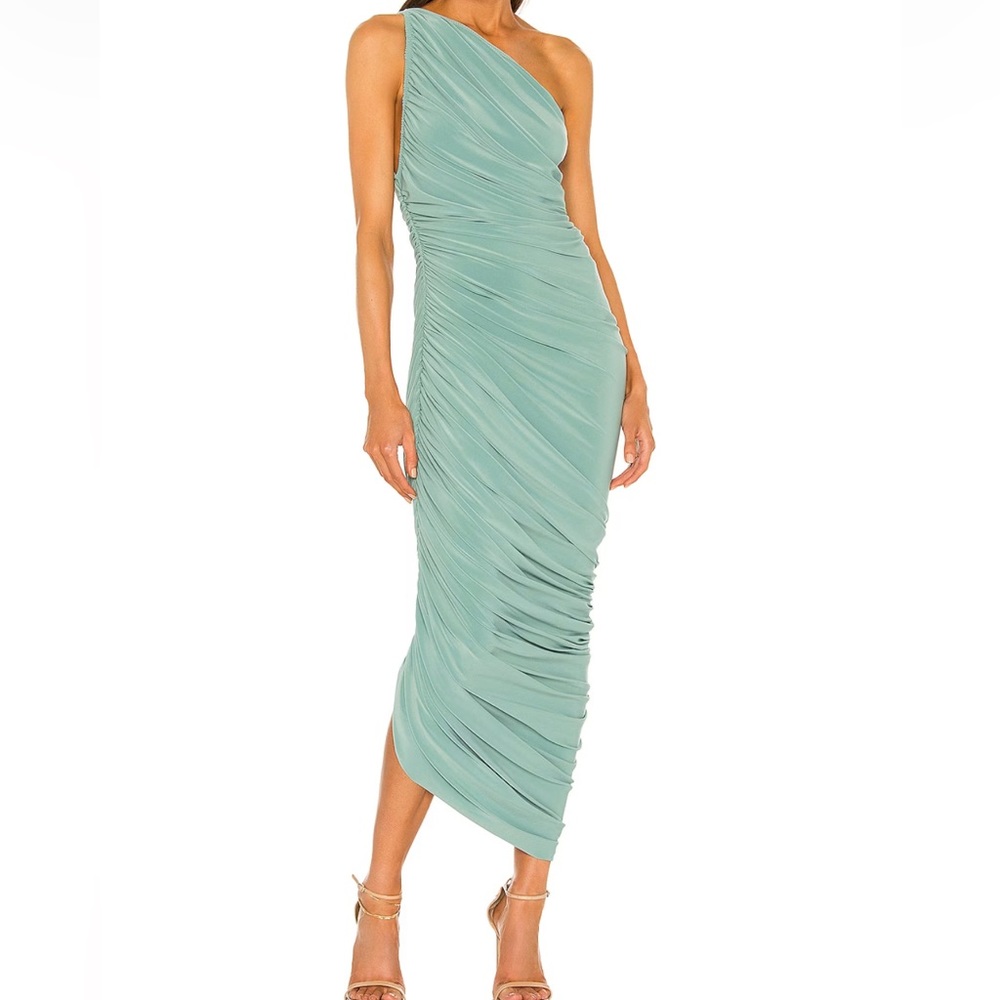 Norma Kamala Diana Gown in Vintage Mint